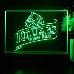 George Killian's Irish Red Logo LED Desk Light