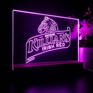 George Killian's Irish Red Logo LED Desk Light