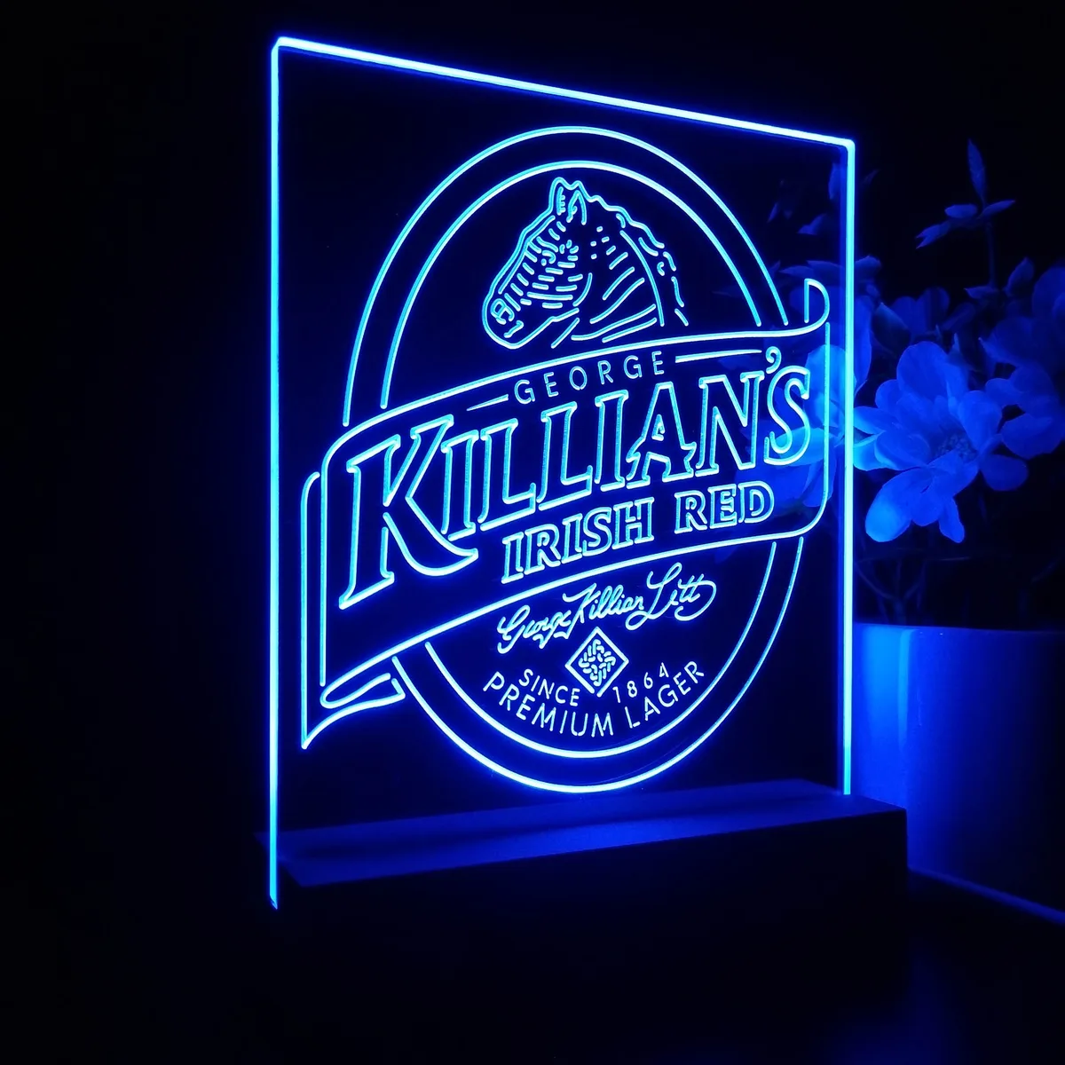 George Killian's Irish Red Premium Lager LED Desk Light