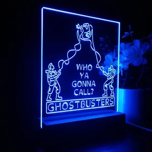 Ghostbusters Who Ya Gonna Call? LED Desk Light