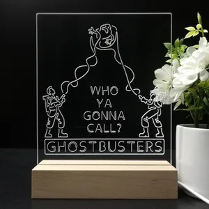 Ghostbusters Who Ya Gonna Call? LED Desk Light