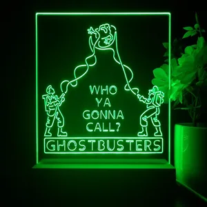 Ghostbusters Who Ya Gonna Call? LED Desk Light