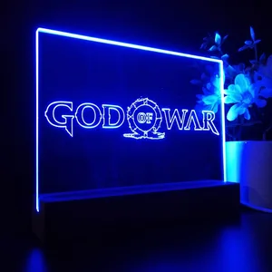 God Of War Banner LED Desk Light