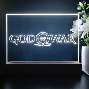 God Of War Banner LED Desk Light