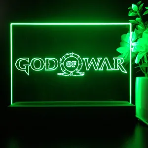 God Of War Banner LED Desk Light