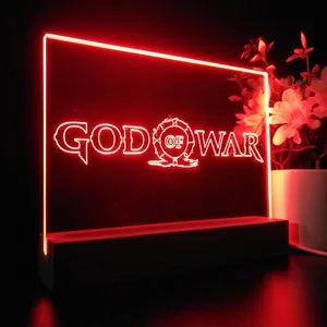 God Of War Banner LED Desk Light