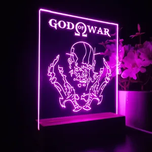 God Of War Kratos Blade Of Chaos LED Desk Light