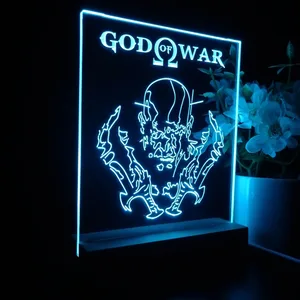 God Of War Kratos Blade Of Chaos LED Desk Light