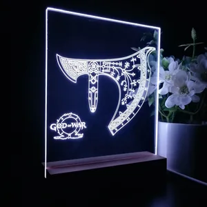 God Of War Leviathan Axe LED Desk Light