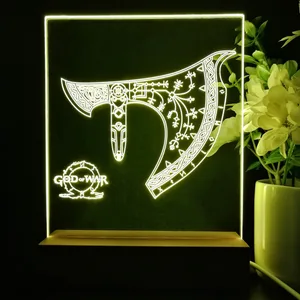 God Of War Leviathan Axe LED Desk Light