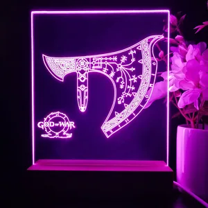 God Of War Leviathan Axe LED Desk Light
