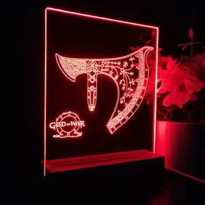 God Of War Leviathan Axe LED Desk Light