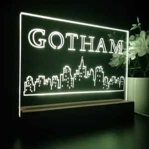 Gotham City LED Desk Light