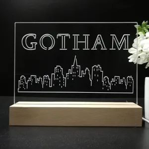 Gotham City LED Desk Light