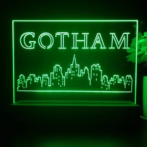 Gotham City LED Desk Light