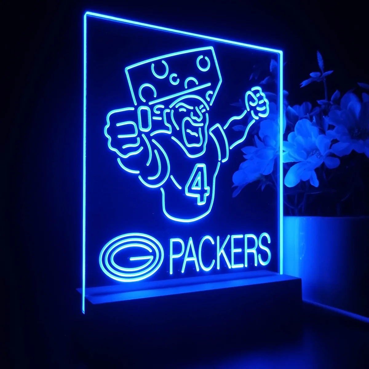 Green Bay Packers #4 Brett Favre LED Desk Light
