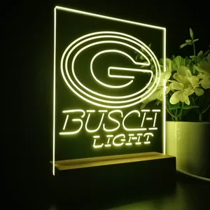 Green Bay Packers Busch Light LED Desk Light