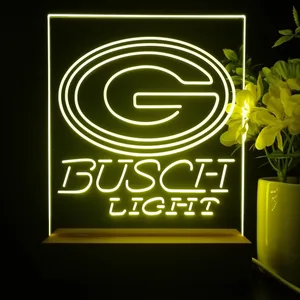 Green Bay Packers Busch Light LED Desk Light