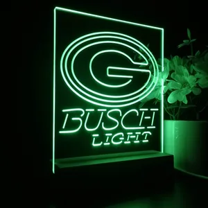 Green Bay Packers Busch Light LED Desk Light