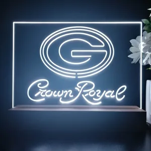 Green Bay Packers Crown Royal LED Desk Light