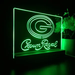 Green Bay Packers Crown Royal LED Desk Light