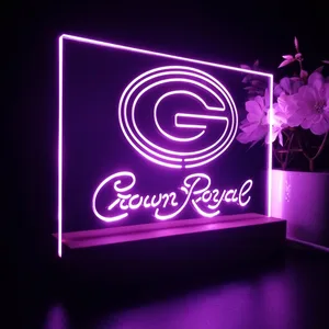 Green Bay Packers Crown Royal LED Desk Light