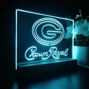 Green Bay Packers Crown Royal LED Desk Light