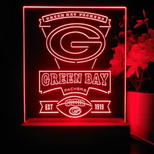 Green Bay Packers EST 1919 LED Desk Light