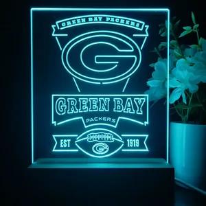 Green Bay Packers EST 1919 LED Desk Light