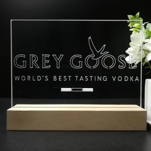 Grey Goose Logo LED Desk Light