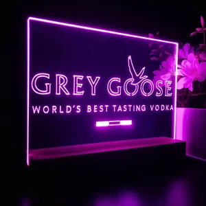 Grey Goose Logo LED Desk Light