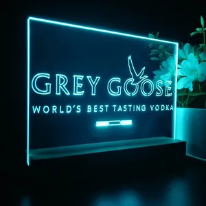 Grey Goose Logo LED Desk Light