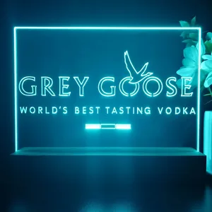Grey Goose Logo LED Desk Light