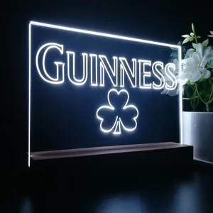 Guiness Shamrock LED Desk Light