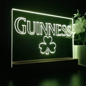 Guiness Shamrock LED Desk Light