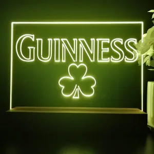Guiness Shamrock LED Desk Light