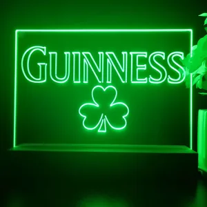 Guiness Shamrock LED Desk Light
