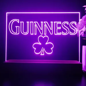 Guiness Shamrock LED Desk Light