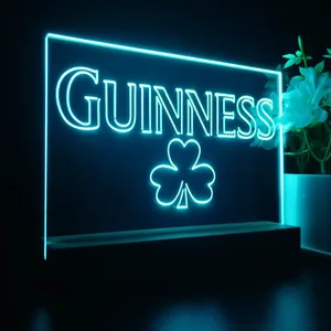 Guiness Shamrock LED Desk Light