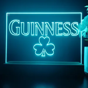 Guiness Shamrock LED Desk Light
