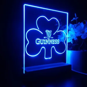 Guinness Clover Leaf LED Desk Light