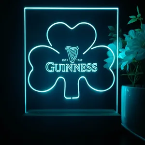 Guinness Clover Leaf LED Desk Light