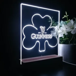 Guinness Clover Leaf LED Desk Light