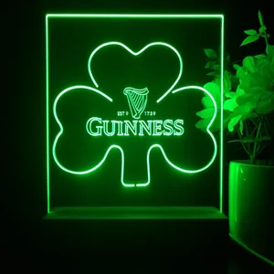 Guinness Clover Leaf LED Desk Light