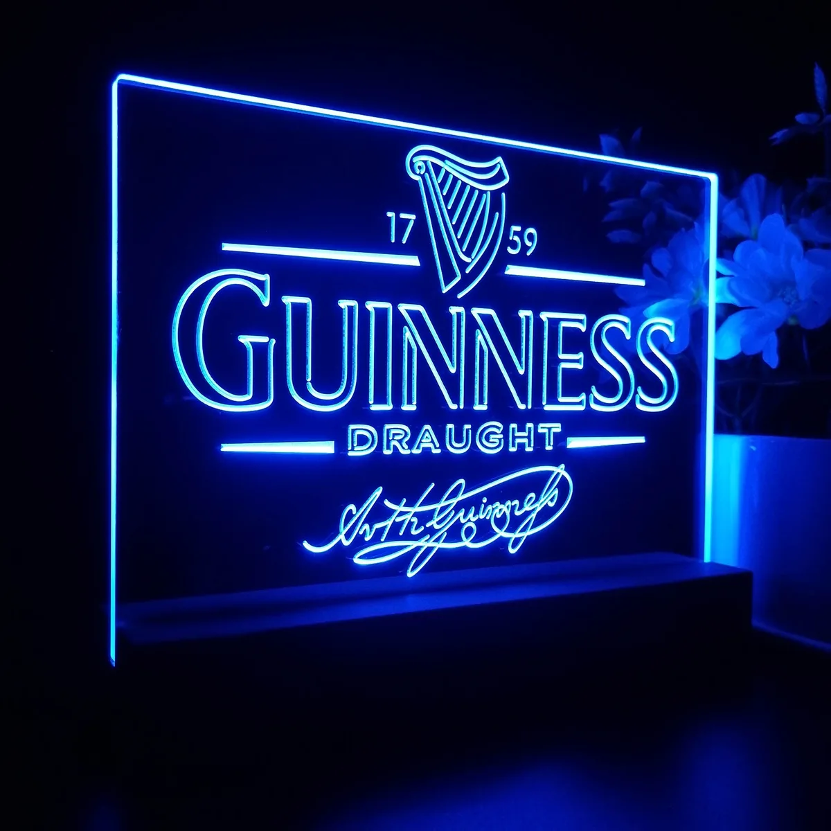 Guinness Draught Arthur Guinness LED Desk Light