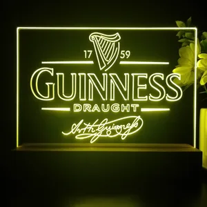 Guinness Draught Arthur Guinness LED Desk Light