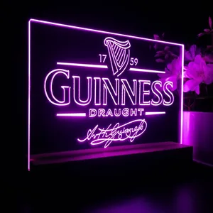 Guinness Draught Arthur Guinness LED Desk Light