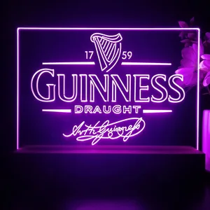 Guinness Draught Arthur Guinness LED Desk Light
