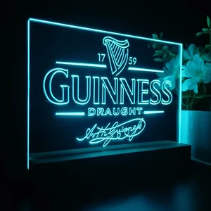 Guinness Draught Arthur Guinness LED Desk Light