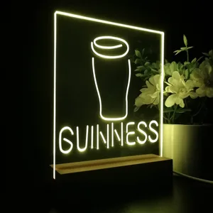 Guinness Glass LED Desk Light